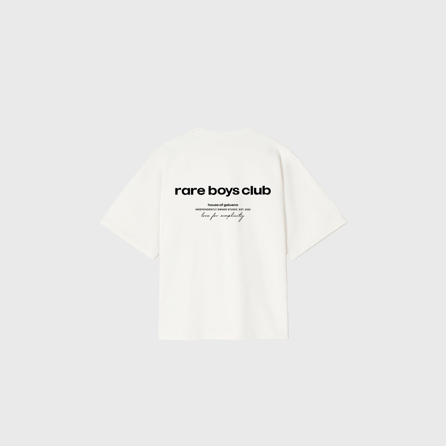 RARE OVERSIZE TSHIRT - IVORY