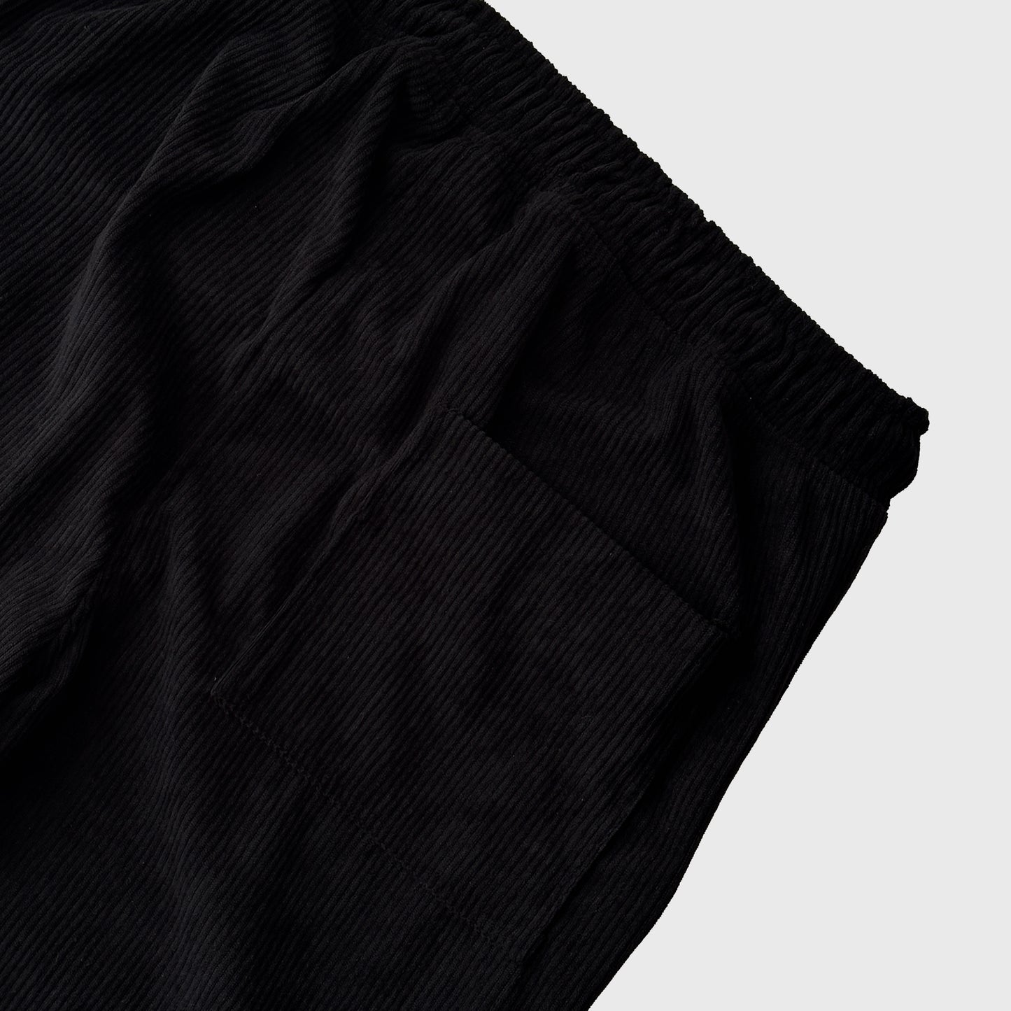 RARE CORDUROY CARGO PANT - BLACK