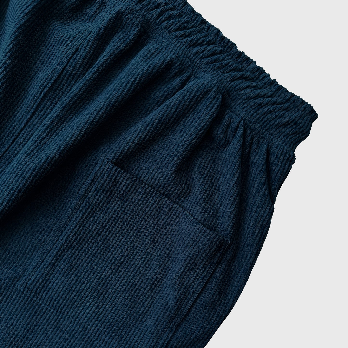 RARE CORDUROY CARGO PANT - DARK BLUE