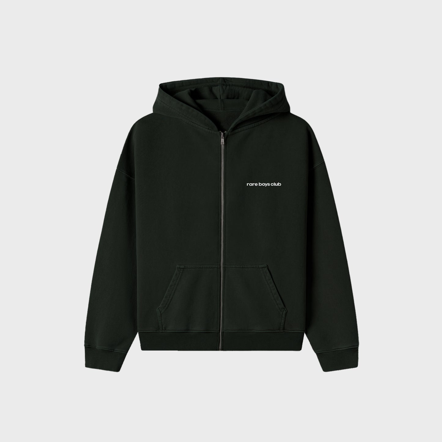 Superweight Zipper Hoodie – Olive