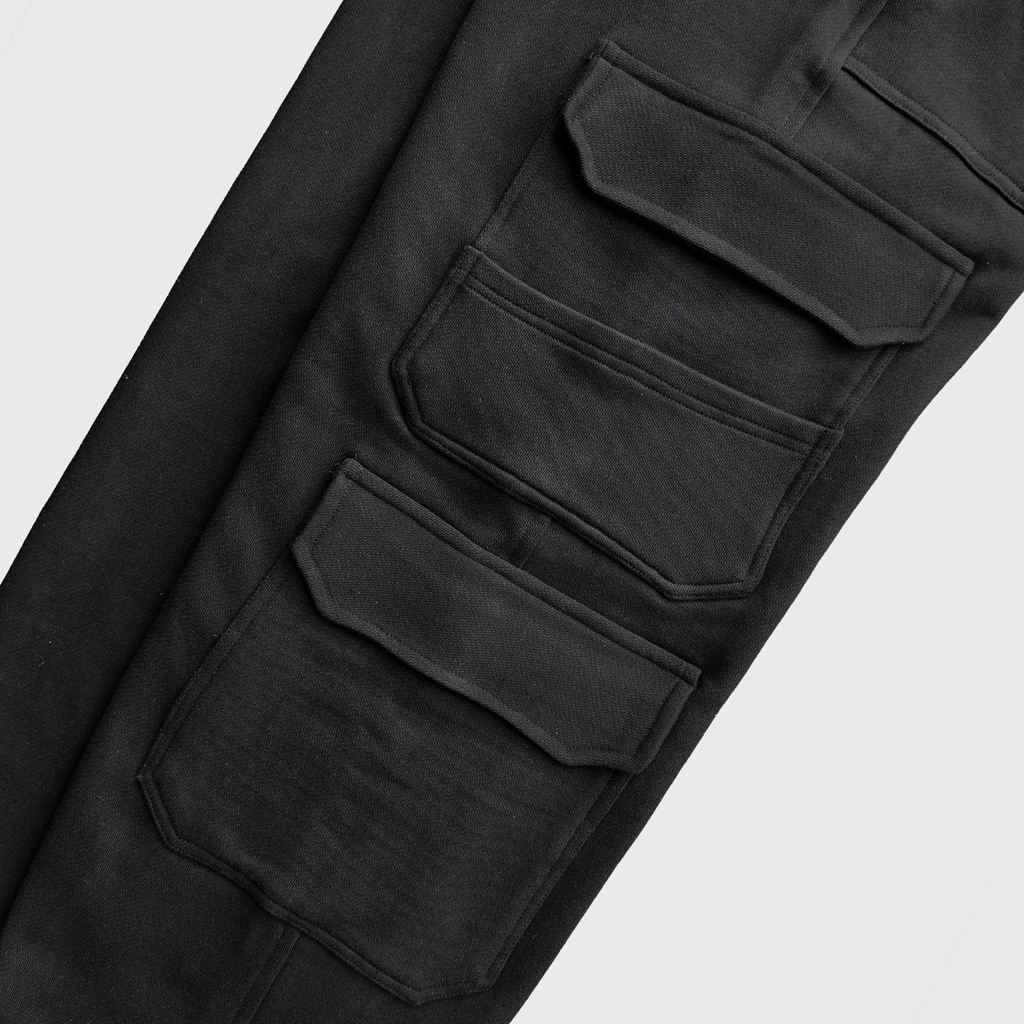 RARE CARGO PANTS SUPERWEIGHT - BLACK