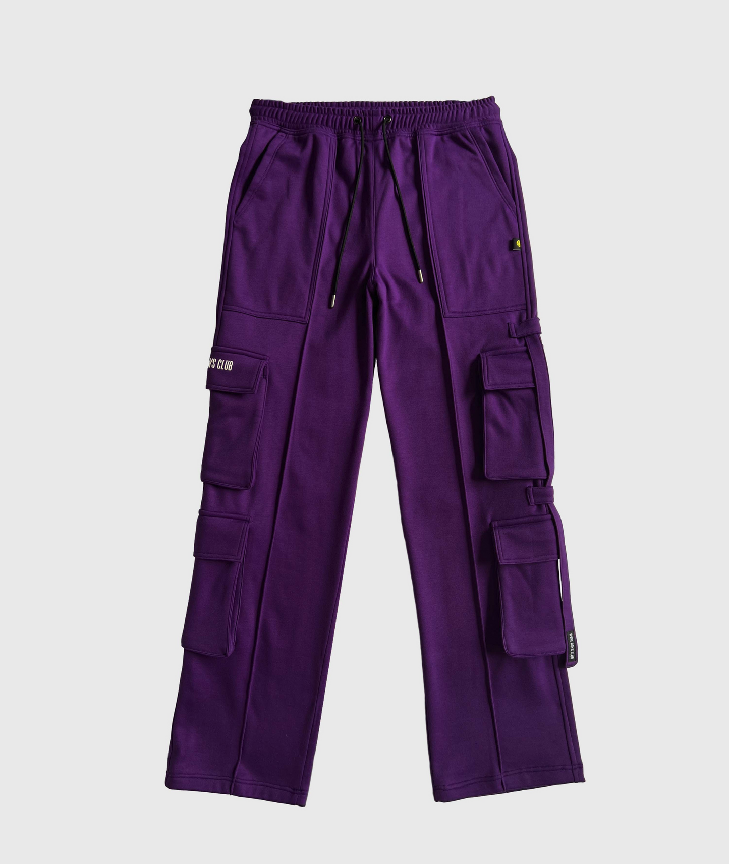 COTTON CARGO PANT - PURPLE