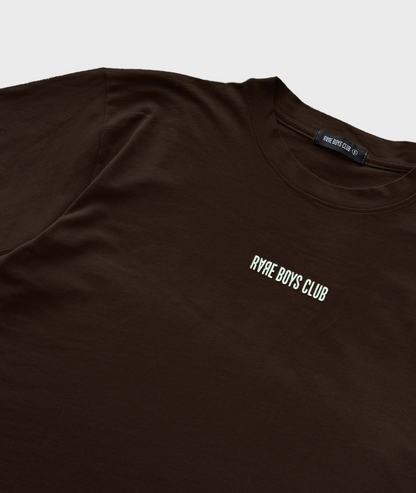 T SHIRT - BROWN