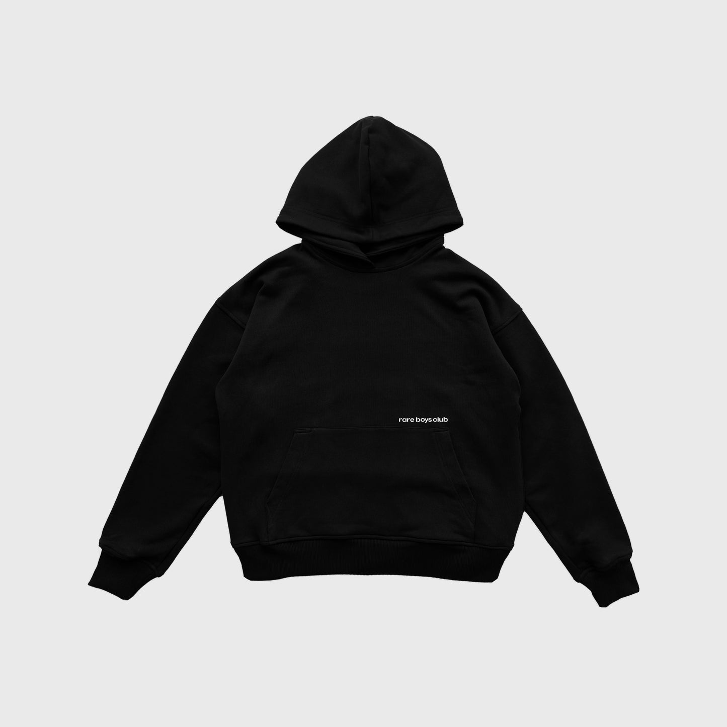 RARE HOODIE SUPERWEIGHT - BLACK