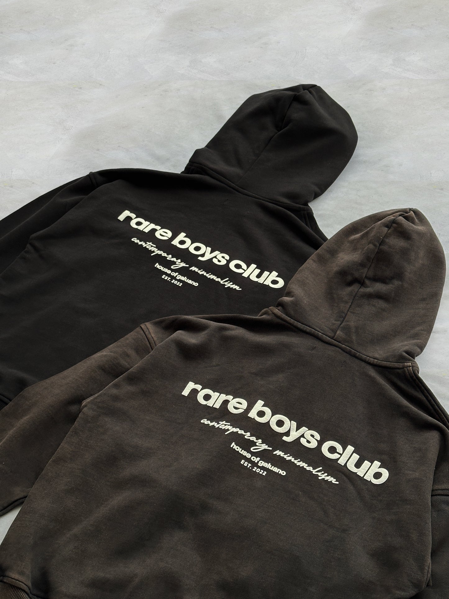 RARE HOODIE SUPERWEIGHT - BLACK