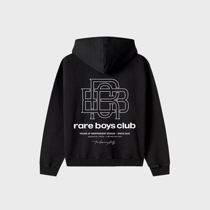 Superweight Zipper Hoodie – Black