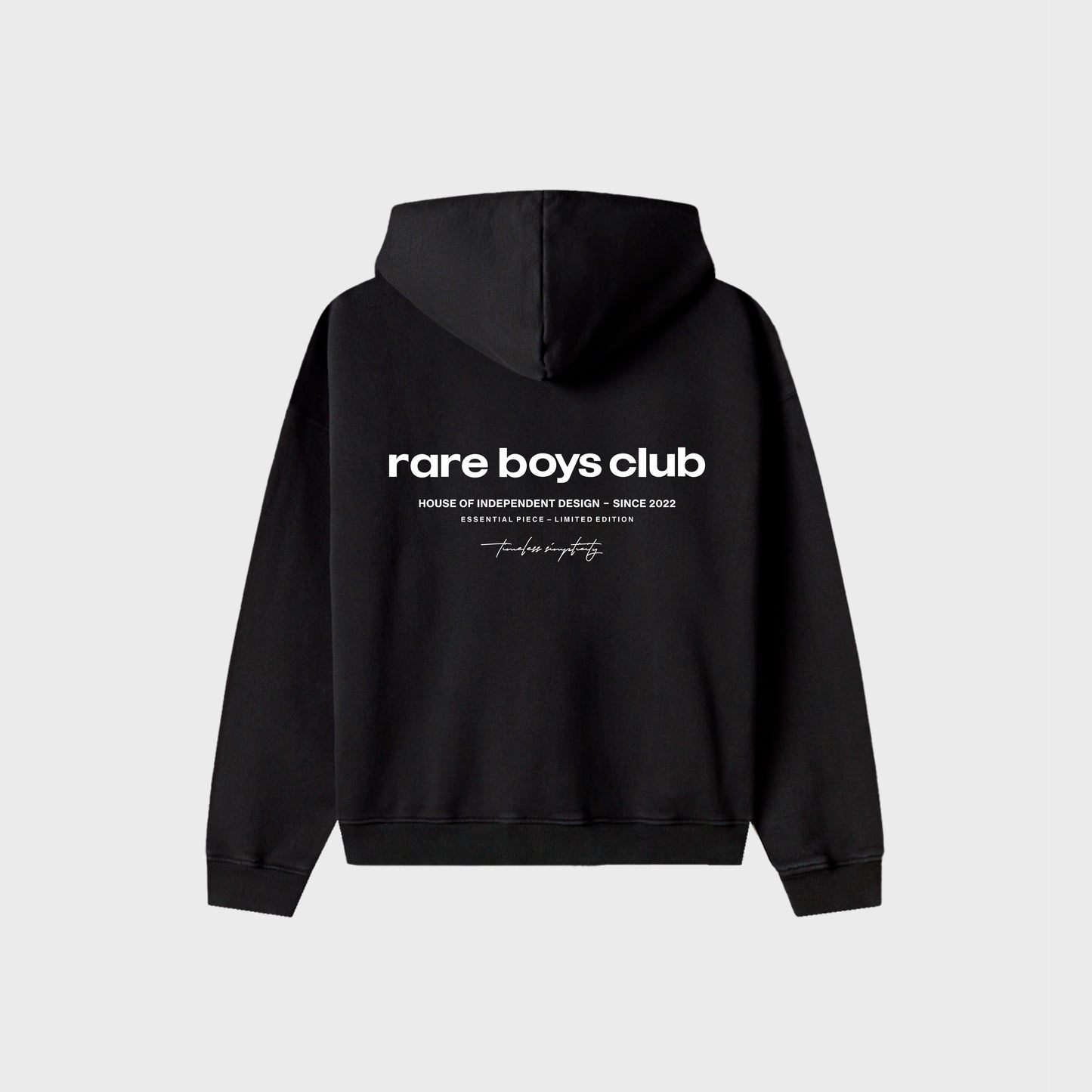 Rare Hoodie Superweight - Black