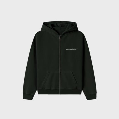Superweight Zipper Hoodie – Olive